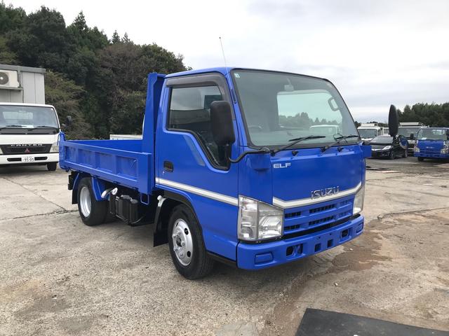 いすゞELF エルフ ダンプ 昭和51年式 車検有り　青森県十和田 引取可能 いすゞ エルフ ダンプ マニュアル6速 の中古車詳細 (145,917km, ブルー