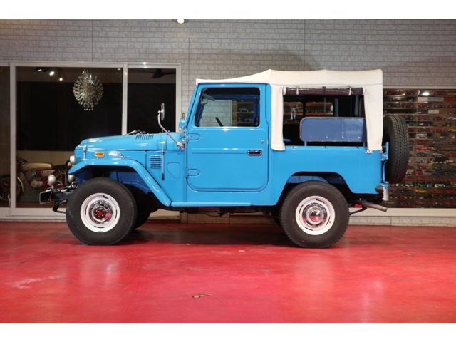 中古車 トヨタ ランドクルーザー40 BJ41 純正幌車 セミレストア クラッチ交換済 の中古車詳細 (107,000km, 854 skyblue,  岐阜県, 497万円) | 中古車情報・中古車検索なら【車選びドットコム（車選び.com）】