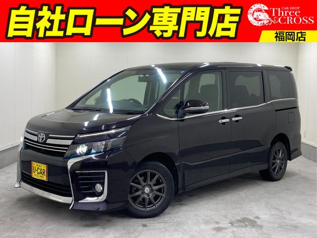 ヴォクシー 2.0 ZS 4WD パワースライドドア SDナビ  フルセグ