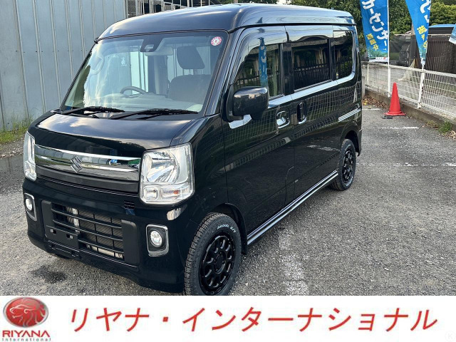 中古車 スズキ エブリイワゴン JPターボ ハイルーフ Bカメラ オールテレーンタイヤ ナビ の中古車詳細 (44,000km, ブラック, 埼玉県,  100万円) | 中古車情報・中古車検索なら【車選びドットコム（車選び.com）】