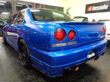 スカイライン 2.5 25GT-X ターボ R34GTRニスモ仕様ベイサイドブルー