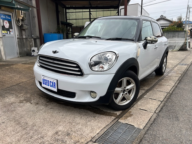 中古車 BMW MINI ミニクロスオーバー クーパー ナビ・ETC・バックカメラ の中古車詳細 (76,000km, ホワイトII, 愛知県,  55万円) | 中古車情報・中古車検索なら【車選びドットコム（車選び.com）】