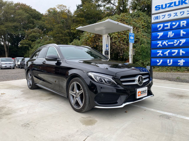 Cクラスワゴン C220d ローレウスエディション サンルーフ レザーシート ドラレコ