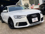 【中古車情報】アウディ A6 2.8 FSI クワトロ 4WD RS6仕様/革シート/ETC の中古車詳細（走行距離：1.1万km、カラー：ホワイト、販売地域：愛知県尾張旭市狩宿町）