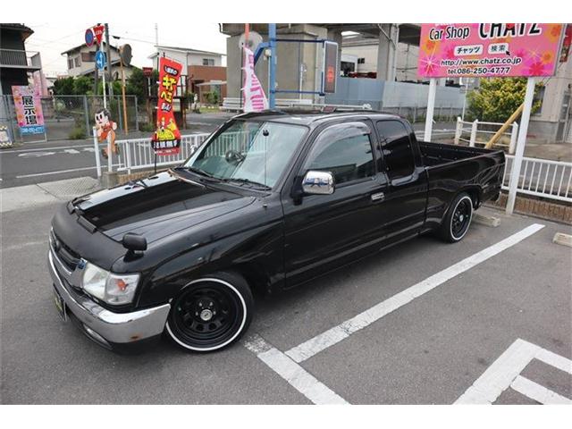 中古車 トヨタ ハイラックス エクストラキャブ メッキFバンパー 外グリル の中古車詳細 (163,000km, 黒, 岡山県, 194万円) |  中古車情報・中古車検索なら【車選びドットコム（車選び.com）】