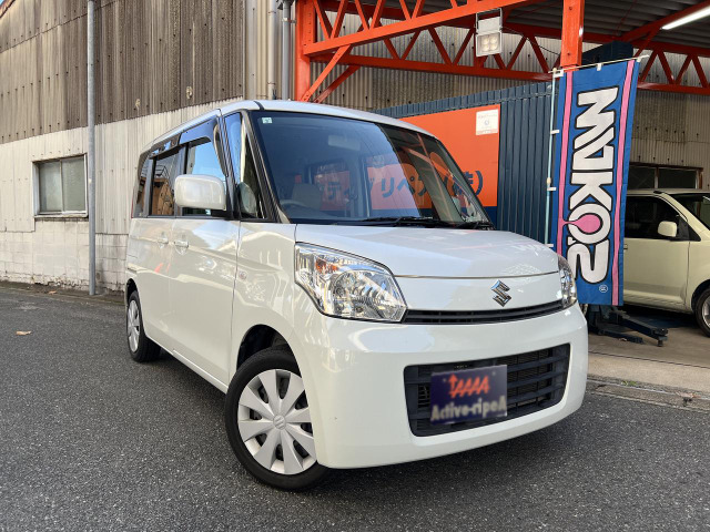 スペーシア X スマートフォン連携ナビゲーション プッシュスタート Bluetooth