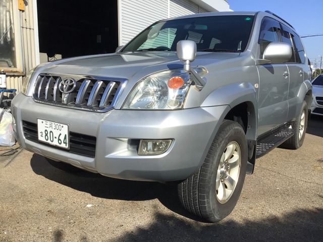 ランドクルーザープラド 3.4 TZ 4WD 禁煙 ワンオーナ 純正ナビ Bカメラ