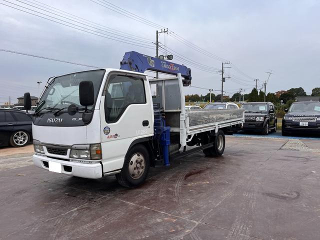 エルフ  クレーン車
