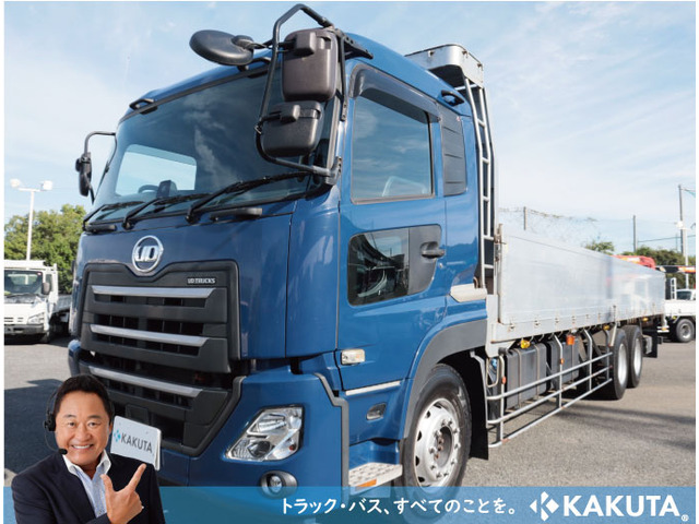 中古車 UDトラックス クオン アルミブロック 1デフ の中古車詳細 (417,884km, ブルー, 千葉県, 価格応談) |  中古車情報・中古車検索なら【車選びドットコム（車選び.com）】