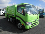 デュトロ 塵芥車 2T パッカー車 回転/ダンプ式 新明和