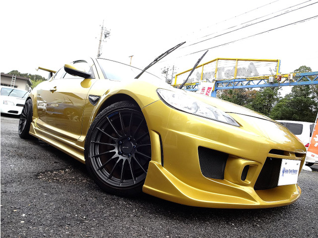 中古車 マツダ RX-8 ベースモデル C-WEST ENKEI 車高調他 の中古車詳細 (78,615km, ゴールド, 愛知県, 109万円) |  中古車情報・中古車検索なら【車選びドットコム（車選び.com）】