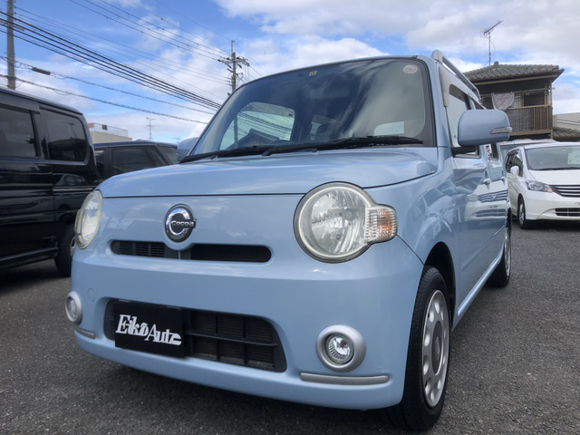 ダイハツ ミラココア プラス X スマートキー ETC LEDヘッドライト の  