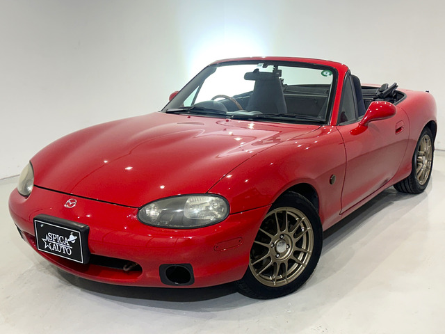 中古車 マツダ ロードスター 1.8 RS R5幌新品交換/ガラススクリーン/ETC の中古車詳細 (45,169km, レッド, 大阪府,  165万円) | 中古車情報・中古車検索なら【車選びドットコム（車選び.com）】