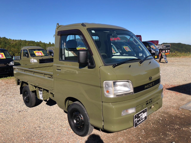 中古車 ダイハツ ハイゼットトラック スペシャル 4WD ☆軽トラック九州最安値の店☆ の中古車詳細 (99,592km, グリーン, 福岡県,  34万円) | 中古車情報・中古車検索なら【車選びドットコム（車選び.com）】