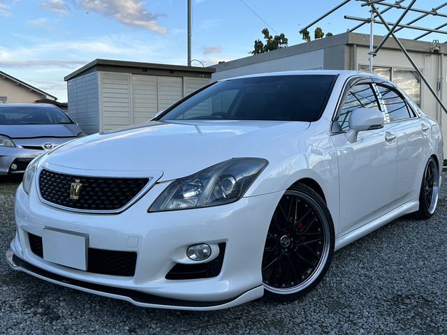 中古車 トヨタ クラウンアスリート 2.5 ナビパッケージ 社外エアロ  