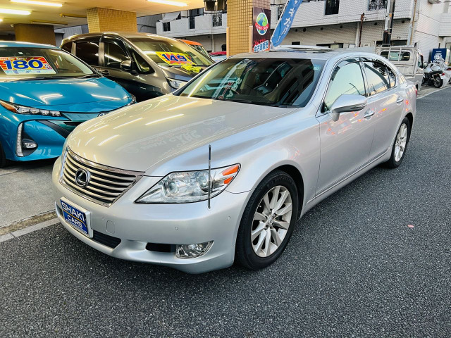 LS 460 バージョンC Iパッケージ SR AW ETC ナビ バックカメラ付