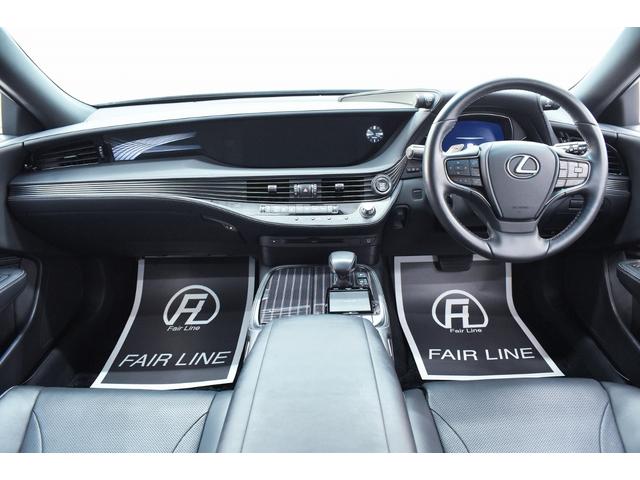 中古車 レクサス LS 500 黒革 新品モデリスタエアロ パドル