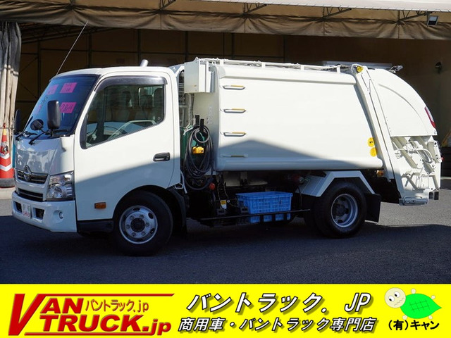 デュトロ 塵芥車 ワイド プレス式 6立米 連続動作