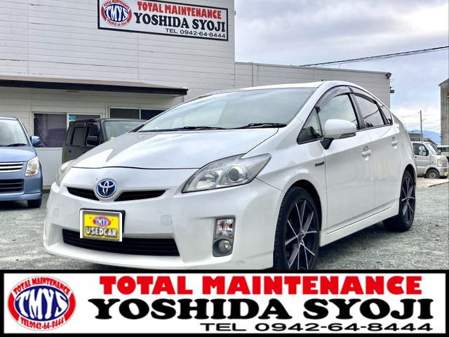 プリウス 1.8 S ボタン式シフト 18インチ社外ホイル