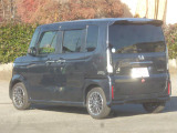 N-BOXカスタム  ターボ 雹災現状 カスタムターボ車 エアロ リアスポ パドルシフト ク...