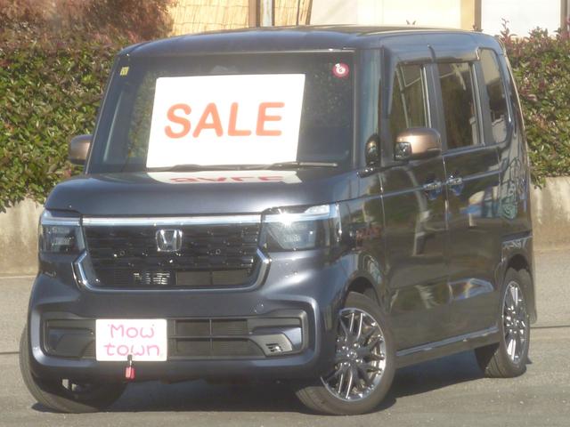 N-BOXカスタム  ターボ 雹災現状 カスタムターボ車 エアロ リアスポ パドルシフト ク...