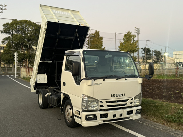 エルフ 3.0 ダンプ フルフラットロー ディーゼル 最大積載量3,000kg 車検付