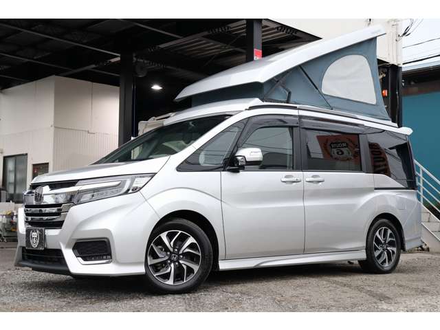 中古車 ホンダ ステップワゴン ホワイトハウス ポップアップ