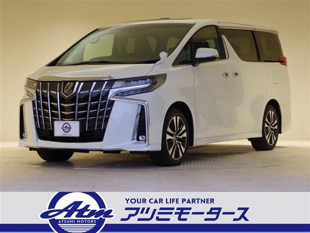 アルファード 2.5 S Cパッケージ SR・3眼LED・BSM・Dミラー・ナビ