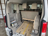 エブリイワゴン ウィズ 車いす移動車 リヤシート付 電動固定式 SDナビ フルセグTV B...