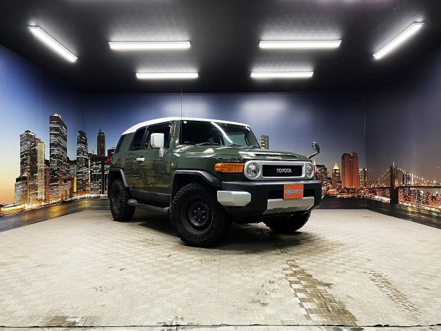 FJクルーザー 4.0 4WD 4WD 社外メモリナビ バックカメラ