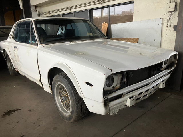 中古車 日産 スカイライン KGC10 ハコスカ 不動車 部品取り の 中古車 日産 スカイライン KGC10 ハコスカ 不動車 部品取り の