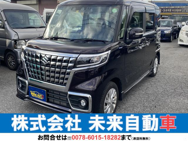 スペーシアカスタム ハイブリッド(HYBRID)  GS キーレス・スマートキー・パワステ