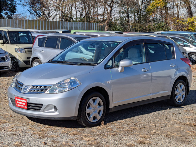 中古車 日産 ティーダ 1.5 15M 禁煙車 バックカメラ スマートキー ナビ 