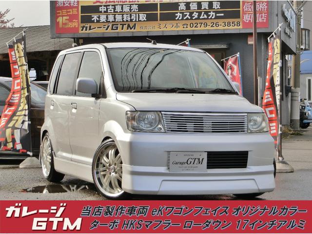 eKスポーツ R ターボ DVD視聴可能7インチナビ ローダウン HKSマフラー フルエアロ