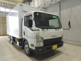 お問合せ管理No.F543 H28 エルフ 3.95t 高床 ワイドロング 保冷バン 格納ゲート付