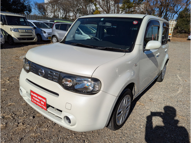 日産 キューブ 1.5 15X インディゴセレクション オークション評価点4.5