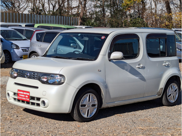 日産 キューブ 1.5 15X インディゴセレクション オークション評価点4.5 