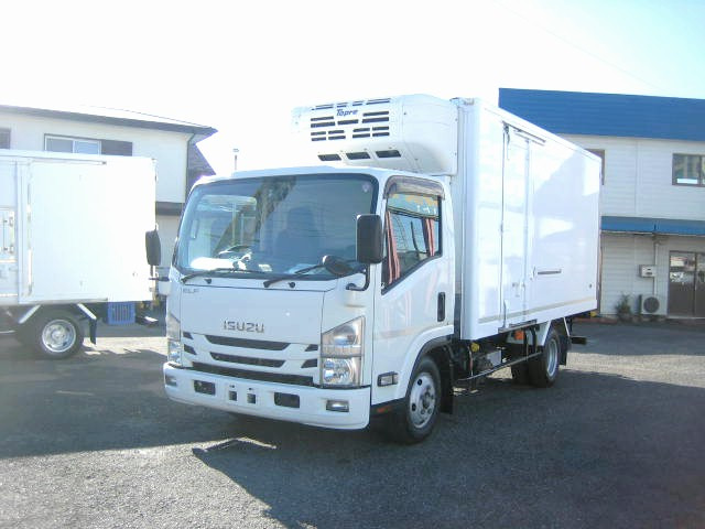 エルフ  2tロングワイド中温冷凍車・2室式