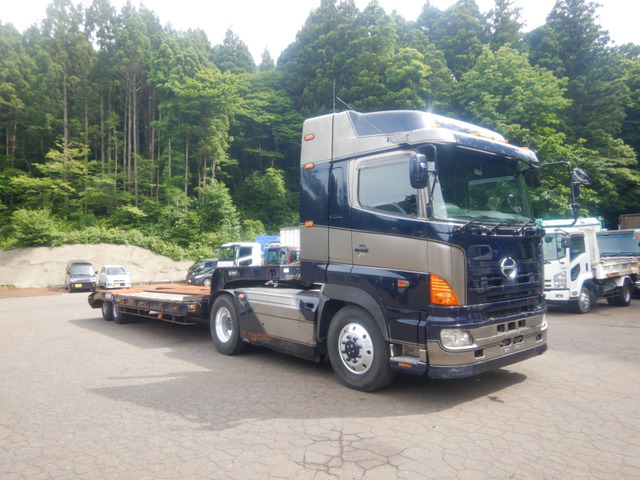 プロフィア  シングル引き 重機運搬車 セット