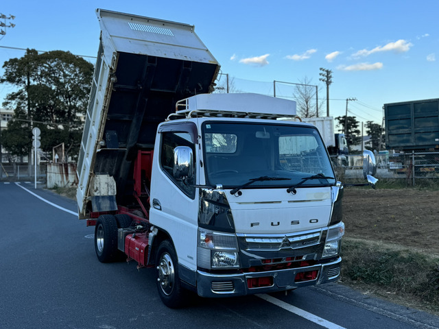 キャンター 3.0 強化ダンプ 全低床 ディーゼル 最大積載量3,000kg 車検付