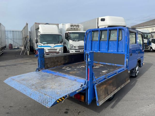 中古車 いすゞ エルフ 車検付 ダブルキャブ Wキャブ 新明和 の
