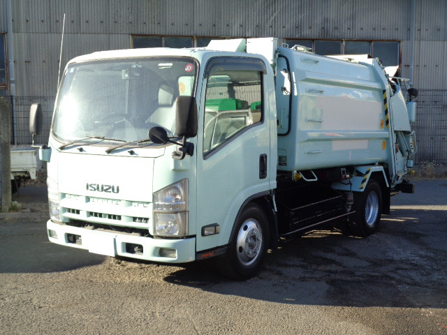 エルフ 塵芥車 2.45t積フジマイティ製プレス5.0立