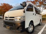 ハイエースバン 3.0 DX ロング ハイルーフ ディーゼル 4WD 3人乗り 5ドア 車検令和7...