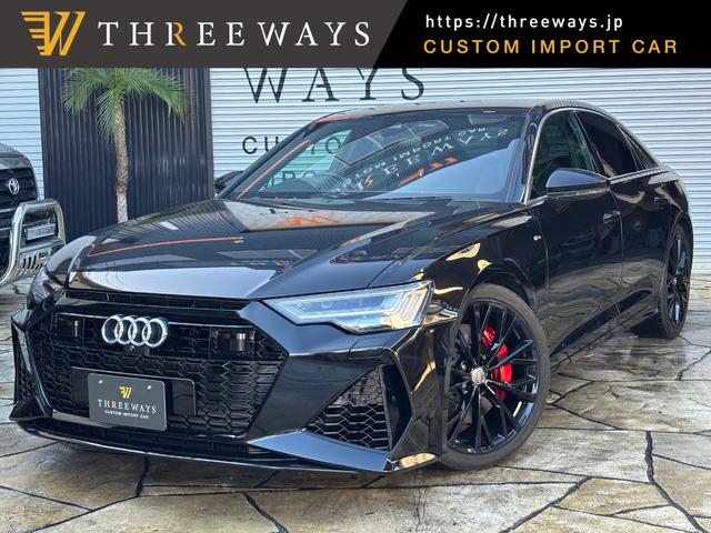 A6 55 TFSI クワトロ Sライン 4WD 正規ディーラー車 RS6仕様  本革