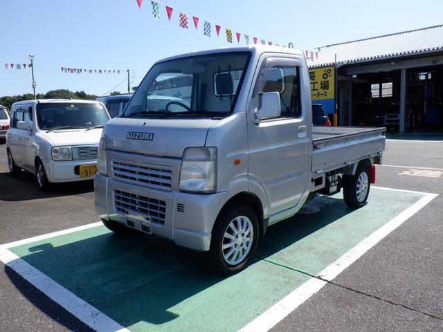 キャリイ  4WD マニュアル5速 エアコン パワステ