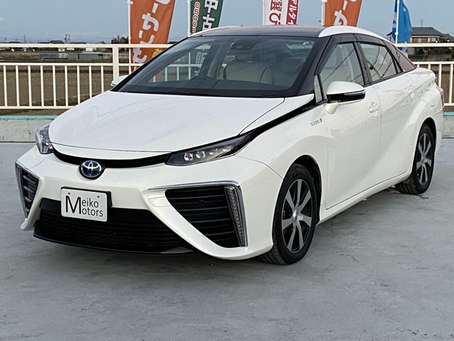 MIRAI ベースモデル 純正9型ナビ/バックカメラ/ホワイトレザー