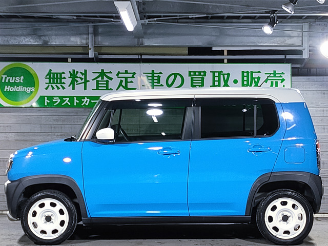 マツダ フレアクロスオーバー XG の中古車詳細 (65,914km, ブルー