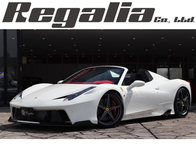 458スパイダー F1 DCT ディーラー車 LED パワクラエキマニ