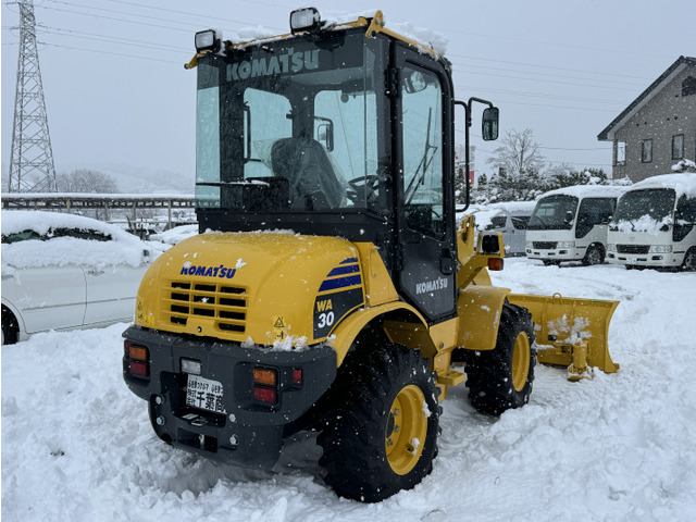 中古車 その他 コマツ ホイールローダー WA30-6E0 排土板 バケット付 