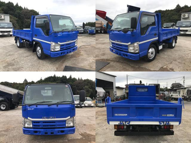 いすゞ エルフ ダンプ マニュアル6速 の中古車詳細 (145,917km, ブルー